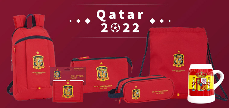 Selección Española Mundial Qatar 2022 Producto Oficial merchandising de la roja